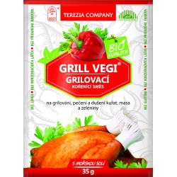 Grilovací kořenící směs GRILL VEGI  BIO kvalita 1x35g