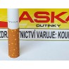 Cigaretové dutinky s filtrem Aska Red 100 ks