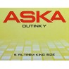 Cigaretové dutinky s filtrem Aska Red 500 ks