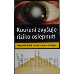 Cigarety s filtrem kartonové balení tvrdá krabička Marlboro Gold kolek L 154 Kč 10x20 ks - 200 ks cigaret