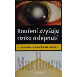 Cigarety s filtrem kartonové balení tvrdá krabička Marlboro Gold kolek R 169 Kč 10x20 ks - 200 ks cigaret