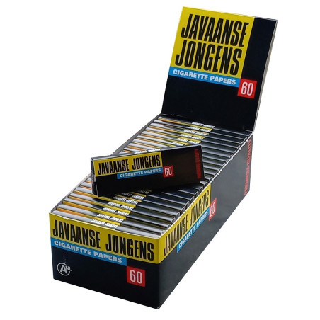 Cigaretové papírky Javaanse Jongens 60 ks