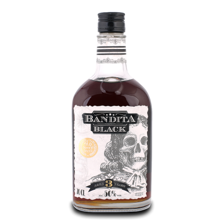 Bandita Black rum 50% 1x700ml