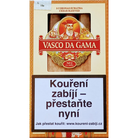 Doutníky Vasco Da Gama No.2 Claro 5s
