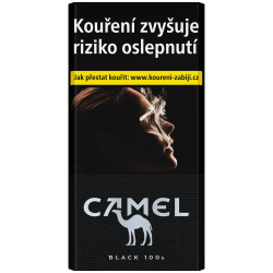 Kartonové balení tvrdá krabička cigarety s filtrem Camel Bleck 100's kolek Q 142 Kč 10x20ks - 200 ks cigaret