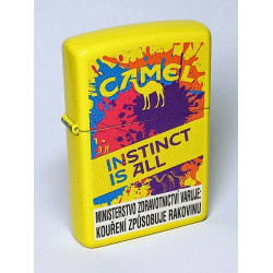 Limitovaná edice benzínový zapalovač Camel Zippo