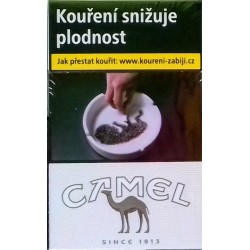 Kartonové balení tvrdá krabička cigarety s filtrem Camel White kolek Q 147 Kč 10x20ks - 200 ks cigaret