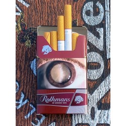 Kartonové balení tvrdá krabička cigarety s filtrem Rothmans of London Premium Special Red kolek L 133 Kč 10x20 ks