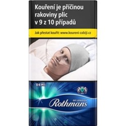 Kartonové balení tvrdá krabička cigarety s filtrem Rothmans of London Demi Ultramarine kolek Q 144 Kč 10x20 ks - 200 ks cigaret