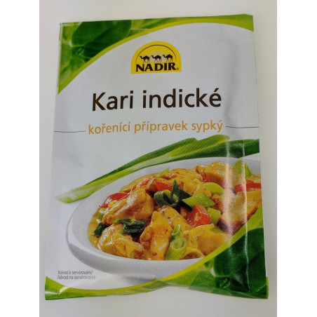 Kořenící přípravek sypký - Kari indické Nadir
