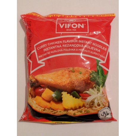 Instantní nudlová polévka - kuřecí kari - Vifon