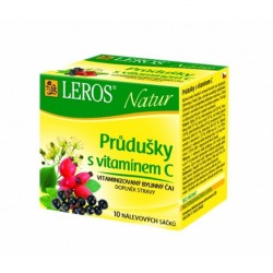 Čaj Průdušky s vitamínem C - LEROS 24 kusů