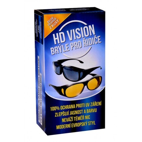 HD Vision brýle pro řidiče 2ks