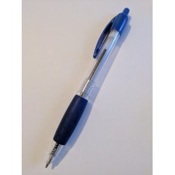 Zatahovací kuličkové pero barva náplně modrá - Aro