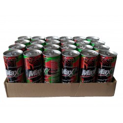 Energy drink Mellóóó- meloun a angrešt - Maxx 24x250 ml