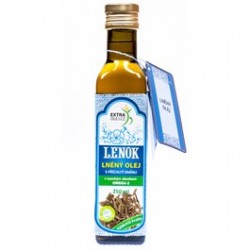 Olej lněný s česnekem - Lenok 250ml