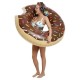 Nafukovací kruh Donut - čokoládový