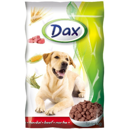 Kompletní krmivo dospělé s hovězím Dax 1x10 kg