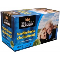 Čaj z bylin, zeleného čaje a ovoce Nashledanou cholesterol Bercoff Klember 1x(20x1,50g) 30g