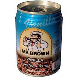 Mr. Brown Vanilla Coffee Drink 24x240ml