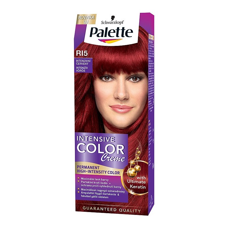 Крем-краска для волос palette r2 красное дерево