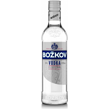 Božkov vodka 3x destilovaná 37,5% 1x0,5l