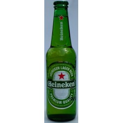 Pivo světlý ležák pasterizovaný alk. 5% obj. 12° Heineken Original nevratná láhev 330 ml