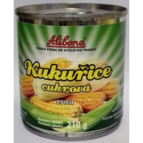 Kukuřice - vakuovaná - Alibona 160g