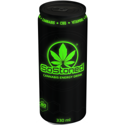 Cannabis energy drink Sostoned Euphoria Trade 1x330 ml