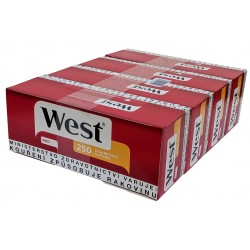 Cigaretové dutinky West Red 1x250 ks