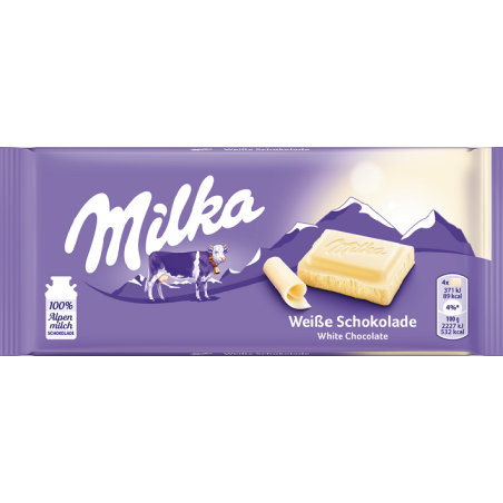 Bílá čokoláda - Milka 100g