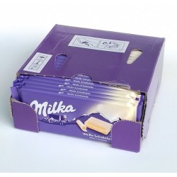 Bílá čokoláda - Milka 22X100 g