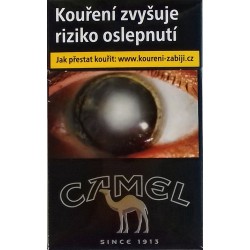 Kartonové balení tvrdá krabička cigarety s filtrem Camel Bleck kolek L 137 Kč 10x20ks