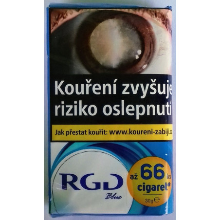 Cigaretový tropický tabák RGD blue uzavíratelný sáček 30g