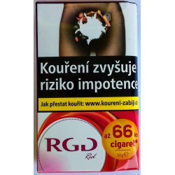 Cigaretový tropický tabák RGD red uzavíratelný sáček 30g