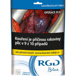 Cigaretový tropický tabák RGD Blue uzavíratelný sáček 50g