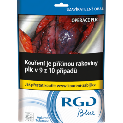 Cigaretový tropický tabák RGD Blue uzavíratelný sáček XXL 104 g