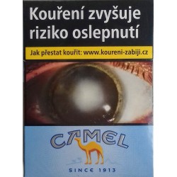 Kartonové balení tvrdá krabička cigarety s filtrem Camel Shorts Blue kolek Q 147 Kč 10x20ks - 200 ks cigaret