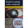 Kartonové balení tvrdá krabička cigarety s filtrem Lucky Strike Luckies Slow-Cured Amber kolek L 143 Kč 10x20 ks