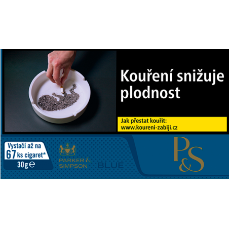 Cigaretový tabák Parker & Simpson P&S Black 30g