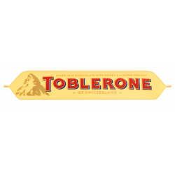 Švýcarská mléčná čokoláda s medovo-mandlovým nugátem - Toblerone 35g