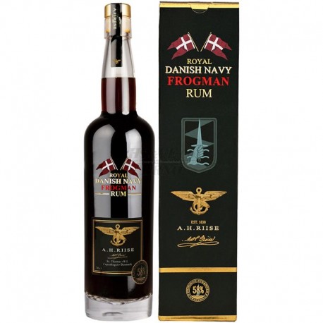 Royal Danish Navy Frogman Rum A.H.Riise 0,7l 58%