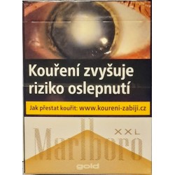 Cigarety s filtrem kartonové balení tvrdá krabička Marlboro Gold XXL 25s kolek Q 192 Kč 8x25 ks - 200 ks cigaret