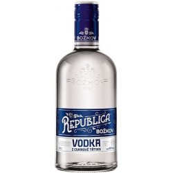 Vodka z cukrové třtiny Republica Božkov 40% 0,7l