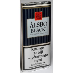 Dánský dýmkový tabák Alsbo Black 40 g