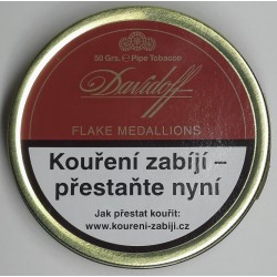 Dýmkový tabák Flake Medallions Davidoff 50g