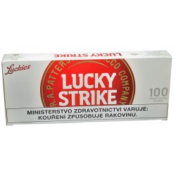 Cigaretový dutinky Lucky Strike Luckies 100 ks