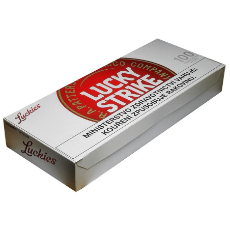 Cigaretový dutinky Lucky Strike Luckies 100 ks