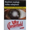 Kartonové balení tvrdá krabička cigarety s filtrem Chesterfield Crowned Red 25s kolek Q 176 Kč 8x25 ks