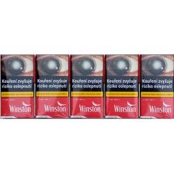 Kartonové balení cigarety s filtrem tvrdá krabička Winston Classic 100s kolek L 136 Kč 10x20 ks - 200 ks cigaret